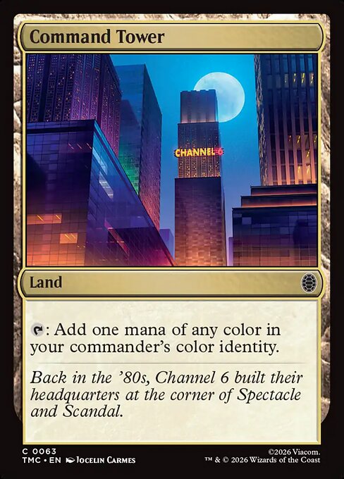 Command Tower - Commander: Teenage Mutant Ninja Turtles - C - 63
