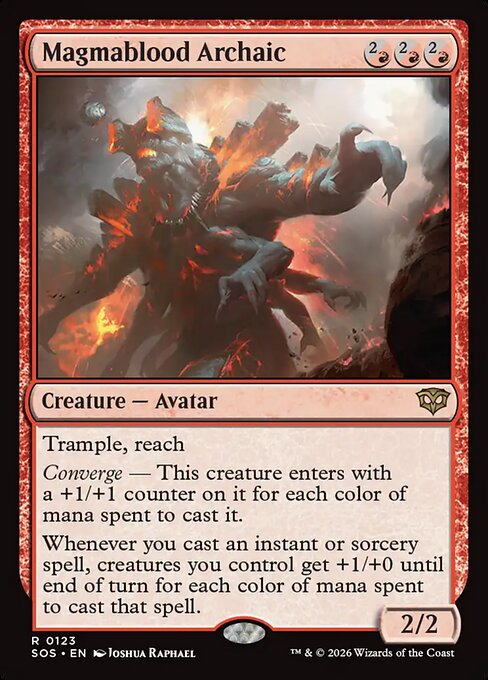 Magmablood Archaic - Secrets of Strixhaven - R - 123