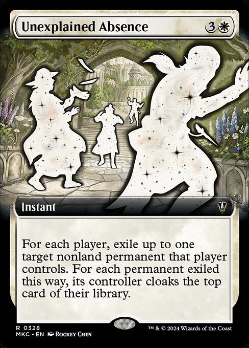 Unexplained Absence (Extended Art) - Commander: Murders at Karlov Manor - R - 328