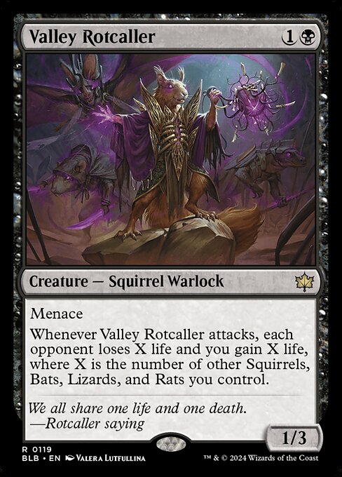 Valley Rotcaller - Bloomburrow - R - 119