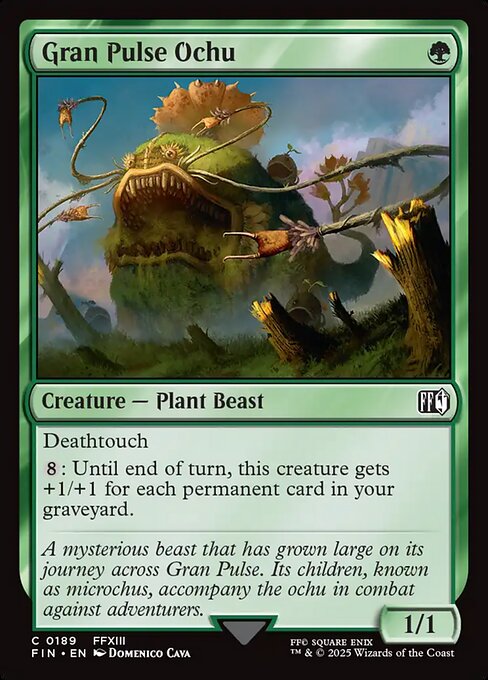 Gran Pulse Ochu - FINAL FANTASY - C - 189