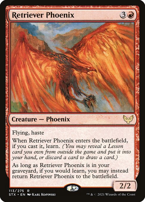 Retriever Phoenix - Strixhaven: School of Mages - R - 113