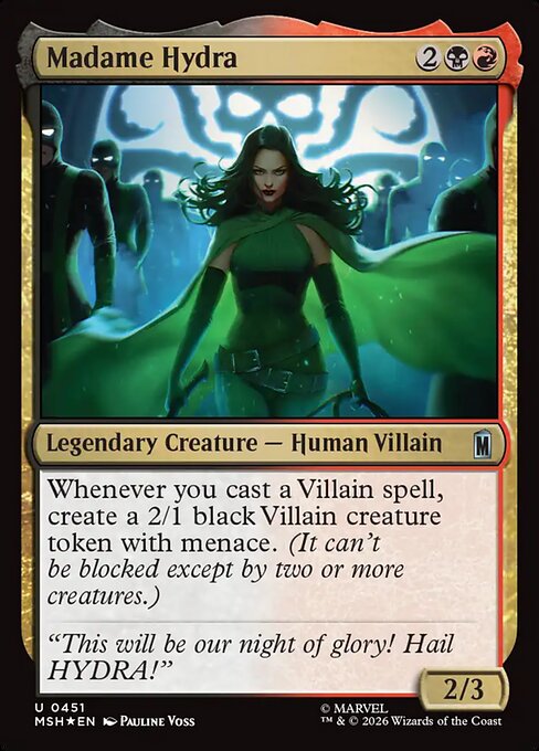 Madame Hydra (Surge Foil) - Marvel Super Heroes - U - 451