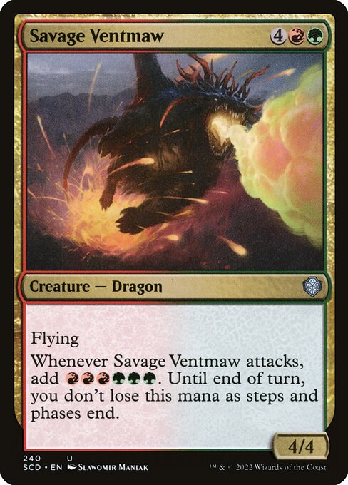 Savage Ventmaw - Starter Commander Decks - U - 240