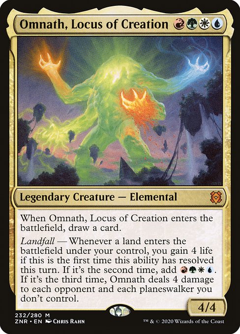 Omnath, Locus of Creation - Zendikar Rising - M - 232