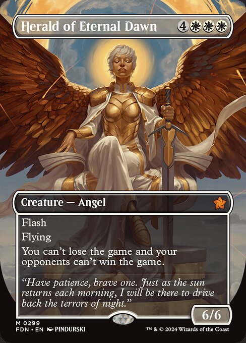 Herald of Eternal Dawn (Borderless) - Foundations - M - 299