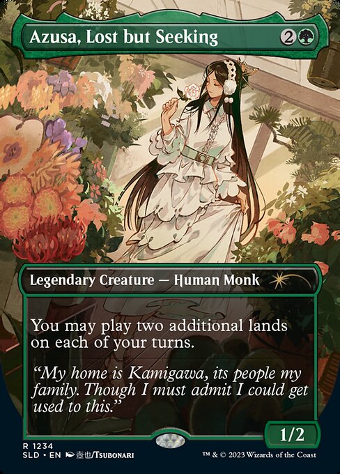 Azusa, Lost but Seeking - Secret Lair Drop Series - R - 1234