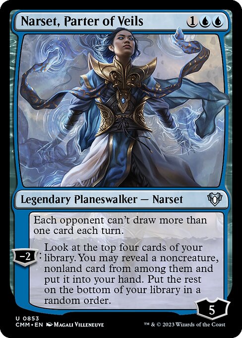 Narset, Parter of Veils - Commander Masters - U - 853