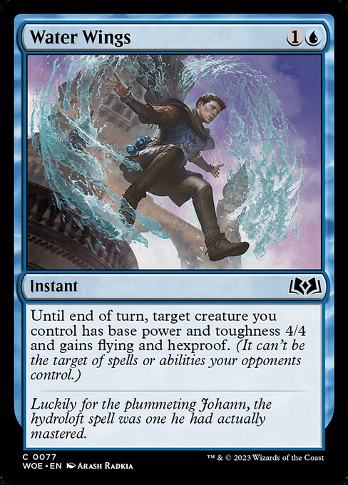 Water Wings - Wilds of Eldraine - C - 77
