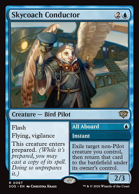 Skycoach Conductor - Secrets of Strixhaven - R - 67