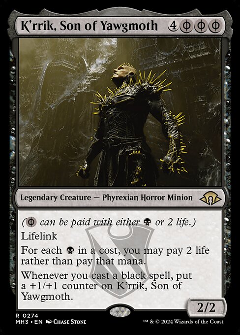 K'rrik, Son of Yawgmoth - Modern Horizons 3 - R - 274
