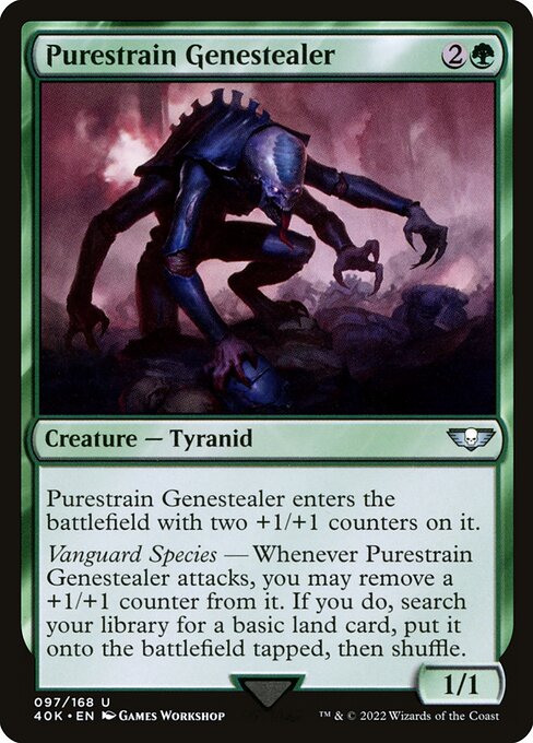 Purestrain Genestealer - Universes Beyond: Warhammer 40,000 - U - 97