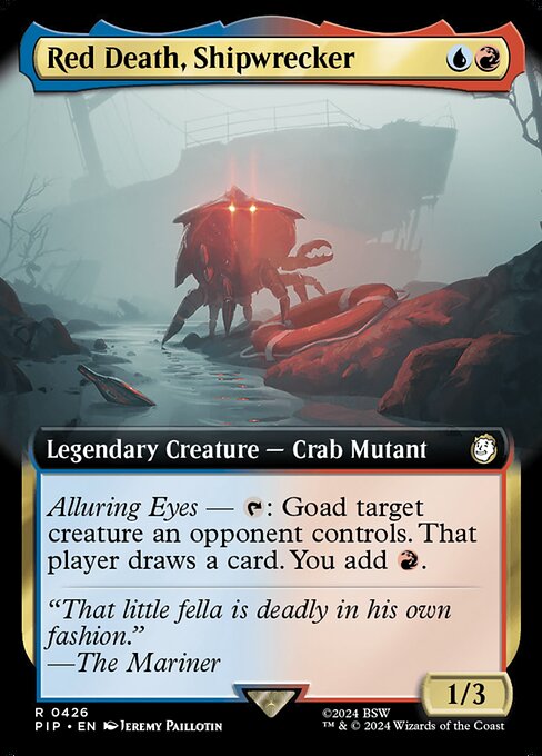 Red Death, Shipwrecker (Extended Art) - Universes Beyond: Fallout - R - 426