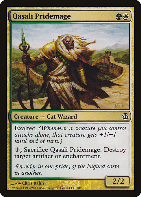 Qasali Pridemage - Duel Decks: Ajani vs. Nicol Bolas - C - 10