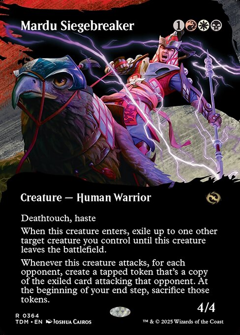 Mardu Siegebreaker (Borderless) - Tarkir: Dragonstorm - R - 364