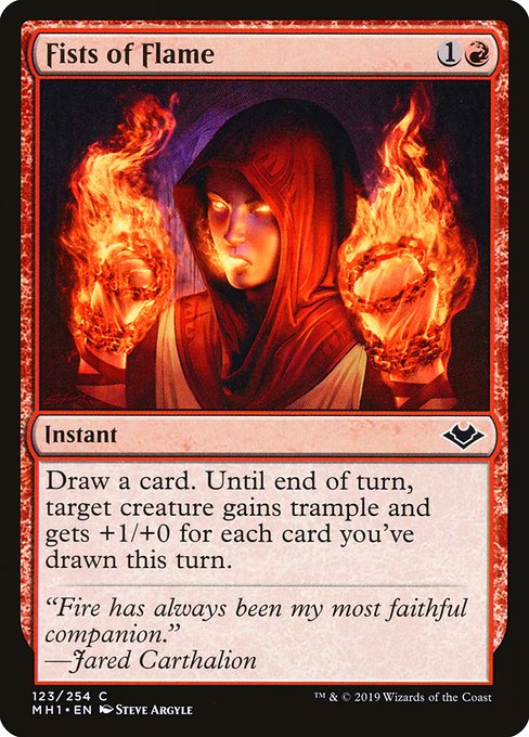 Fists of Flame - Modern Horizons - C - 123