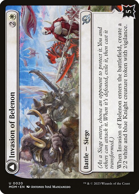 Invasion of Belenon - March of the Machine - U - 20