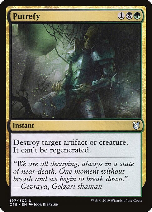 Putrefy - Commander 2019 - U - 197