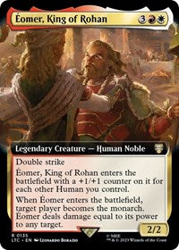 Eomer, King of Rohan (Extended Art) - Commander: The Lord of the Rings: Tales of Middle-earth - R - 135
