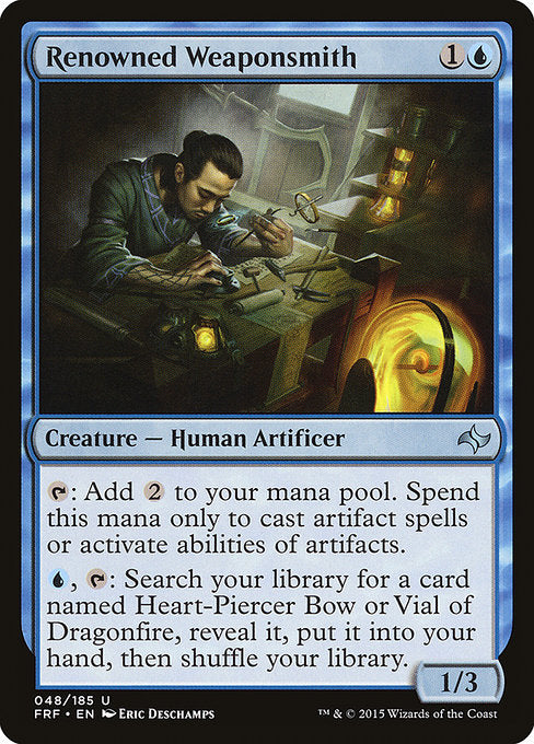 Renowned Weaponsmith - Fate Reforged - U - 48