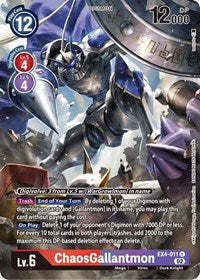ChaosGallantmon (Alternate Art) - Alternative Being Booster - Rare - EX4-011 R