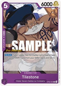 Tilestone - Pillars of Strength Pre-Release Cards - C - OP03-064