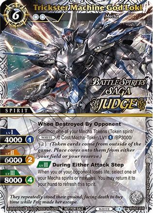 Trickster Machine God Loki (Judge Pack Vol. 2) - Battle Spirits Saga Promo Cards - Promo - BSS02-039