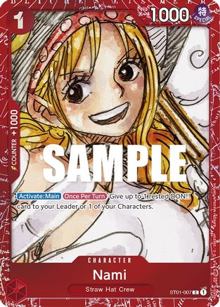 Nami (Premium Card Collection -ONE PIECE FILM RED Edition-) - One Piece Promotion Cards - C - ST01-007