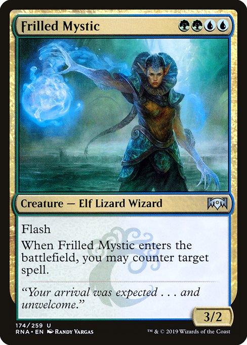 Frilled Mystic - Ravnica Allegiance - U - 174