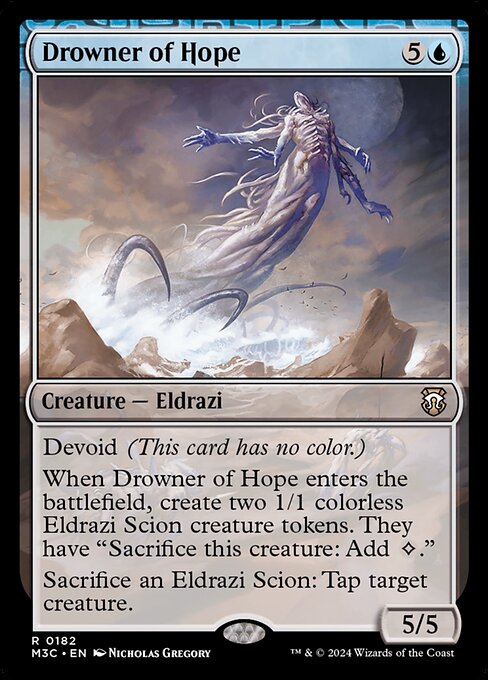 Drowner of Hope - Commander: Modern Horizons 3 - R - 182