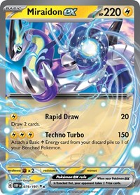 Miraidon ex - SV03: Obsidian Flames - Double Rare - 079/197
