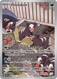 Houndour - 204/197 - SV03: Obsidian Flames - Illustration Rare - 204/197