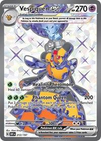 Vespiquen ex - 212/197 - SV03: Obsidian Flames - Ultra Rare - 212/197