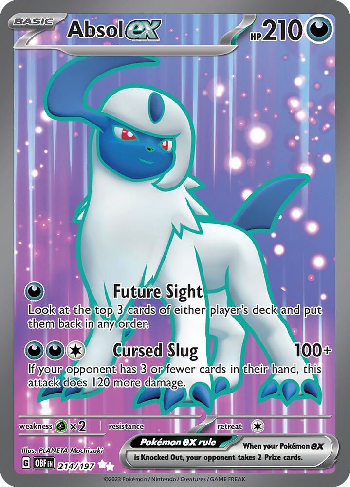 Absol ex - 214/197 - SV03: Obsidian Flames - Ultra Rare - 214/197