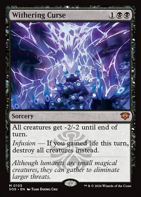 Withering Curse - Secrets of Strixhaven - M - 105