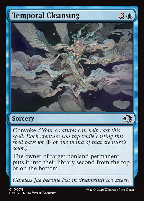 Temporal Cleansing - Lorwyn Eclipsed - C - 78