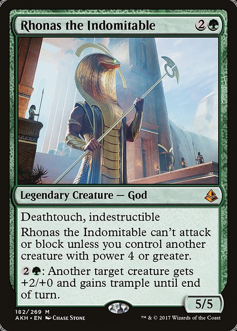 Rhonas the Indomitable - Amonkhet - M - 182