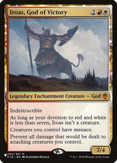 Iroas, God of Victory - The List Reprints - M - 205/351