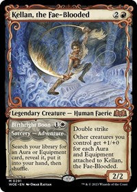 Kellan, the Fae-Blooded (Showcase) - Wilds of Eldraine - M - 291