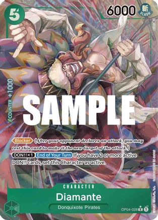 Diamante (Alternate Art) - Kingdoms of Intrigue - R - OP04-028
