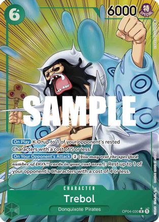 Trebol (Alternate Art) - Kingdoms of Intrigue - R - OP04-030