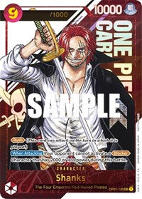 Shanks (Championship 2023) [Serial Number] - One Piece Promotion Cards - PR - OP01-120