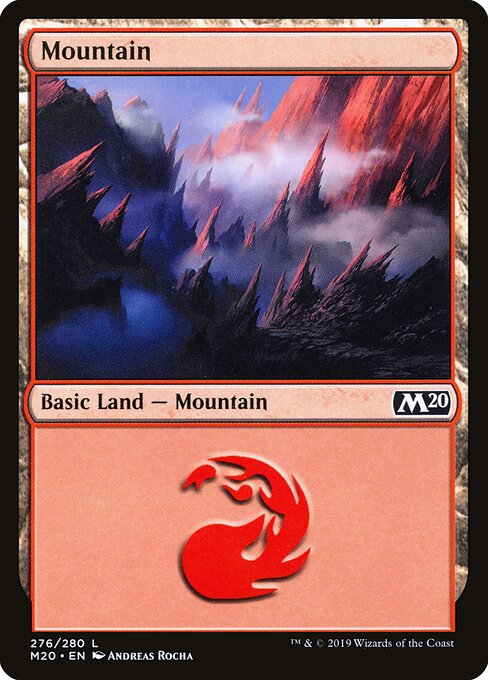 Mountain (276) - Core Set 2020 - L - 276