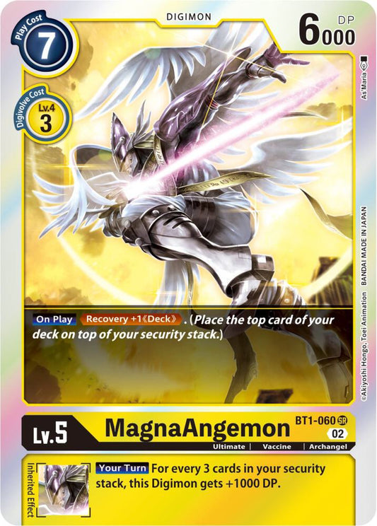 MagnaAngemon - BT1-060 (Resurgence Booster Reprint) - Resurgence Booster - Super Rare - BT1-060 SR
