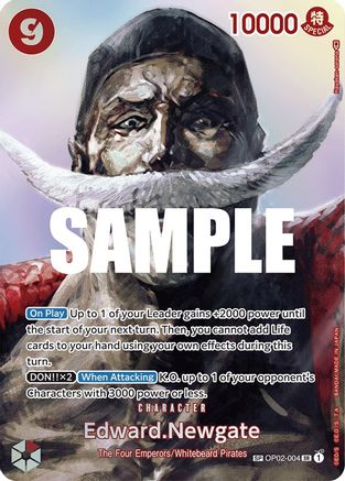 Edward.Newgate (SP) - Kingdoms of Intrigue - SR - OP02-004