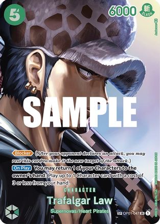 Trafalgar Law (SP) - Kingdoms of Intrigue - SR - OP01-047