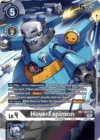 HoverEspimon (Textured Alternate Art) - Resurgence Booster - Super Rare - RB1-027 SR