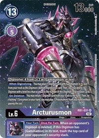 Arcturusmon (Textured Alternate Art) - Resurgence Booster - Super Rare - RB1-031 SR