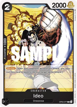 Ideo - Kingdoms of Intrigue Pre-Release Cards - C - OP04-077