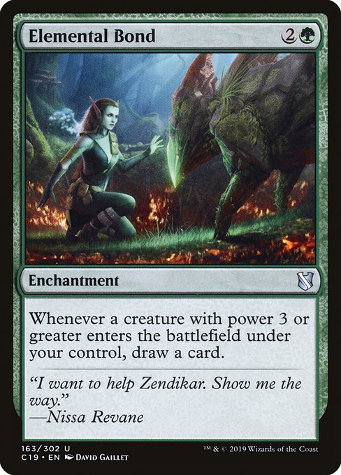 Elemental Bond - Commander 2019 - U - 163